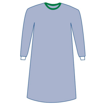 Medline AAMI Level 2 Eclipse Surgical Gown Non-Reinforced with 1 Hand Towel (Size: Small, Large, X-Large, XX-Large)
