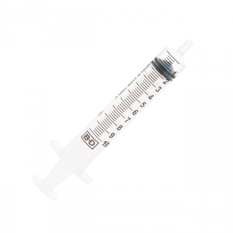 BD Syringe Luer Slip 10ml 302143