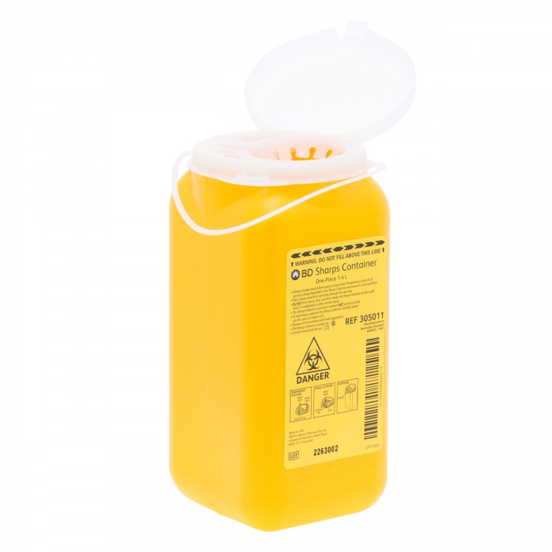 BD Sharps Collector Yellow 1.4L 305011
