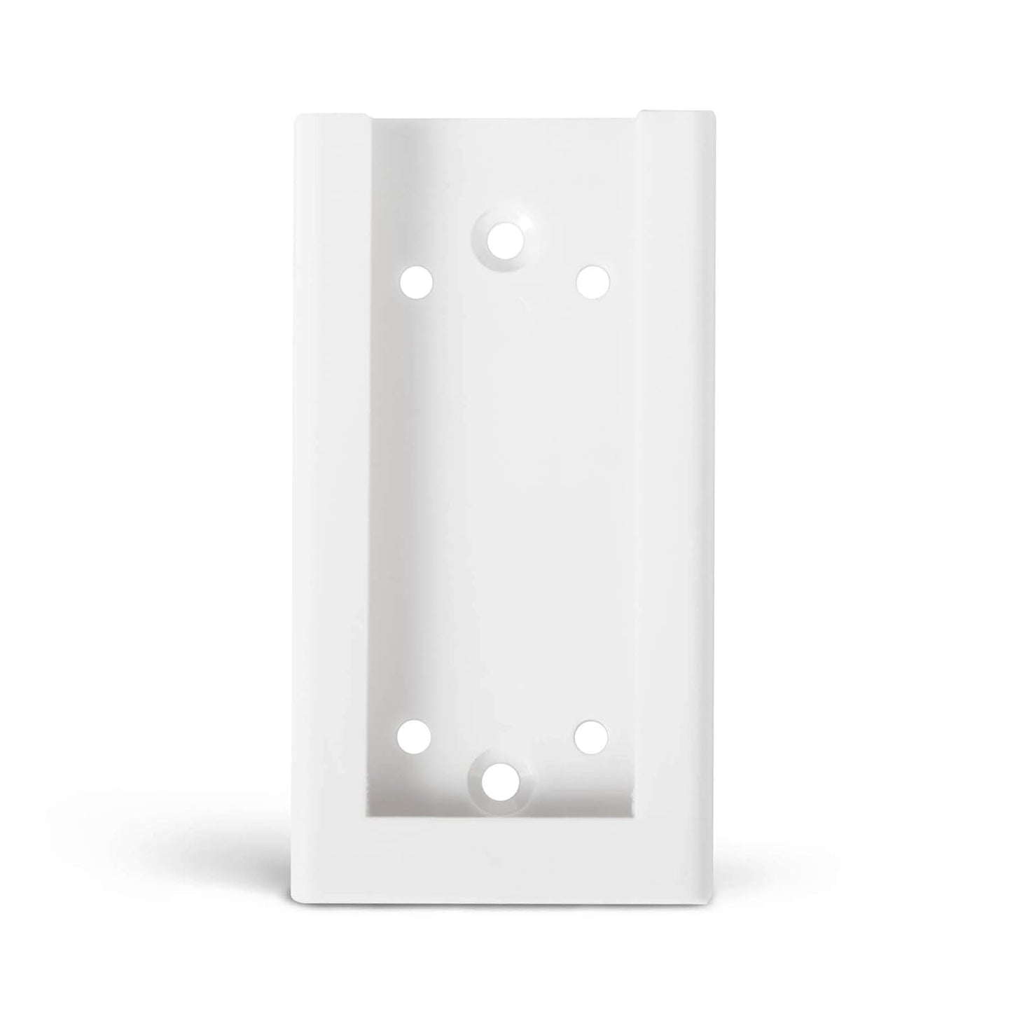 Medline White Plastic Wall Mount for Single Suction Canister. Each