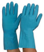 Pro Choice Silverlined Latex Rubber Household Gloves Blue