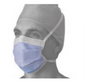 Medline Fluid Resistant Face Mask- Surgical With Ties Level 2 Anti-Fog Cellulose SSP - Pack of 50