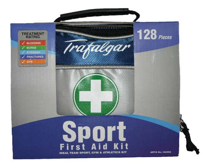 Trafalgar Sports First Aid Kit 128pce