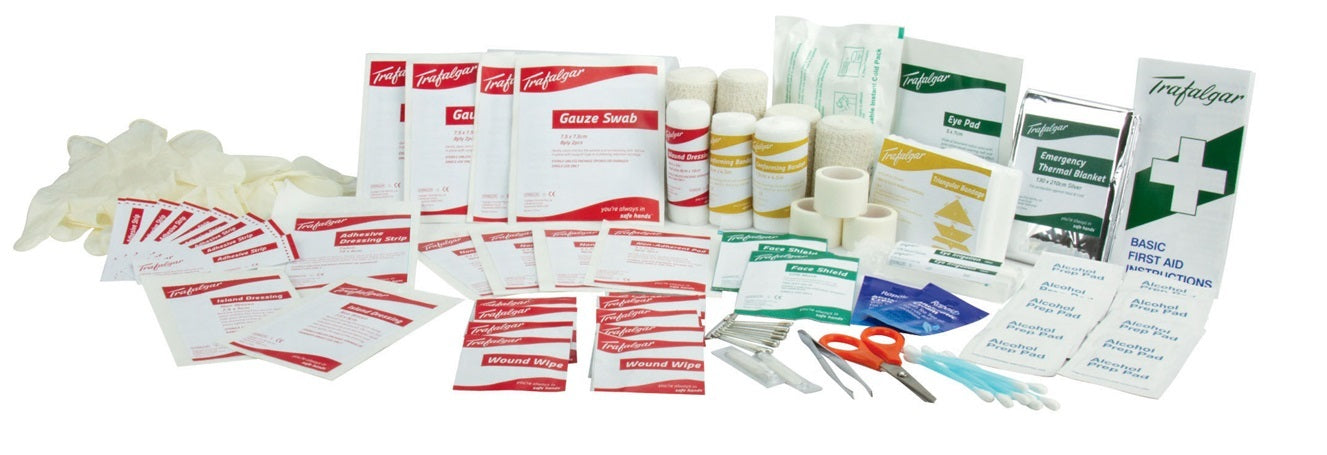 Trafalgar Sports First Aid Kit 128pce