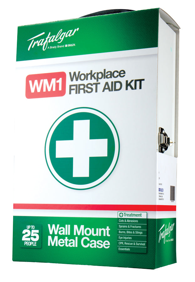 Trafalger WM1 Workplace First Aid Kit Wallmount