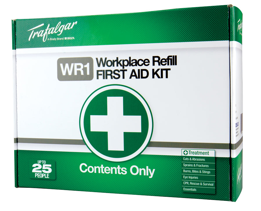 Trafalgar WR1 Workplace First Aid Kit Refill Content Only