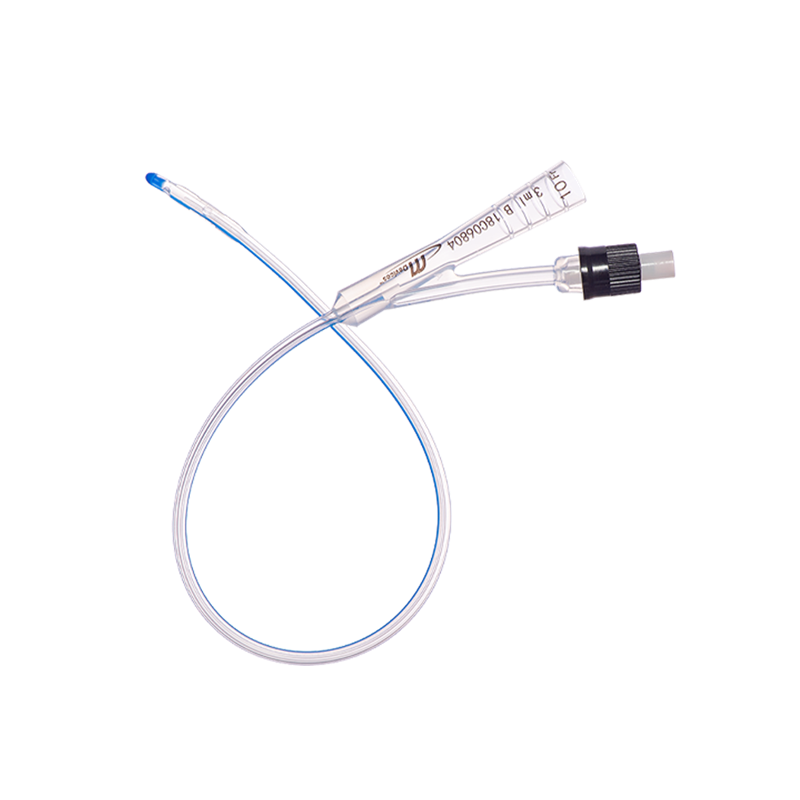 2-Way Foley Catheter, Standard Tip, 33cm with 3ml Ballon (Paediatric),  10Fr (Black)