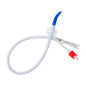 2-Way Foley Catheter, Tiemann Tip, 41cm with 10mL Balloon,  18Fr (red)