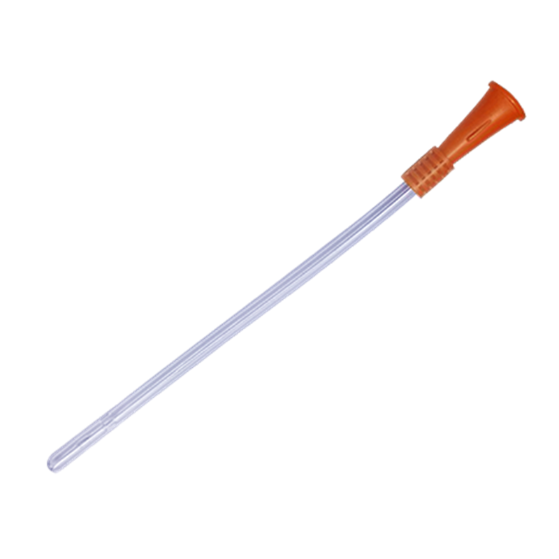 Hydrophilic Coated Nelaton Catheter, 40cm (Male), 16Fr (Orange