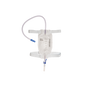 Leg Bag - Lever Tap Non-Return Valve 50cm Long Tube with Silicone Lined Straps and Fabric Fastener, 500mL